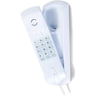 Imagem de Aparelho Telefone Telefônico Fixo Linha de Mesa Parede Intelbras Cinza