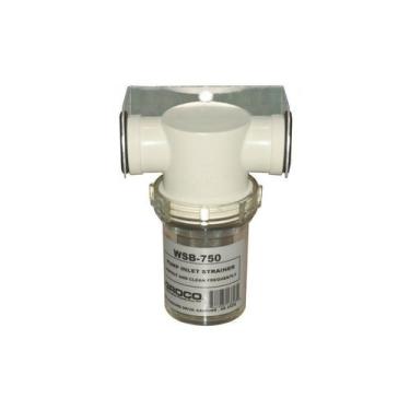 Imagem de Filtro de Água Salgada 3/4" com Suporte Plástico WSB-750-P - Groco