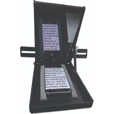Imagem de Teleprompter Mini P/ Smartphone + Adaptador Dsrl - Texano