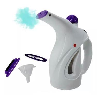 Imagem de Passadeira A Vapor Branco Potente Passar Roupas Na Viagem - Guiro