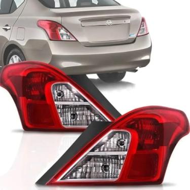 Imagem de Lanterna Traseira Versa 2016 2017 2018 2019 2020 Bicolor UNIDADE LADO DIREITO