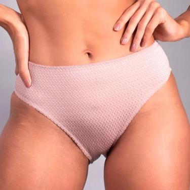 Imagem de Calcinha Cintura Alta em Lycra P ao XL Duloren 129500, M, Castanha