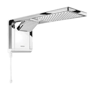 Imagem de Chuveiro Acqua Duo Br Cr 220v 7800w Lorenzetti , Branco e Cromado, 780