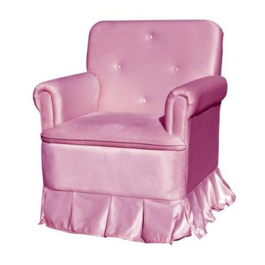 Imagem de Poltrona Para Amamentação Com Balanço Para Mãe e Bebê Veludo - Estopar