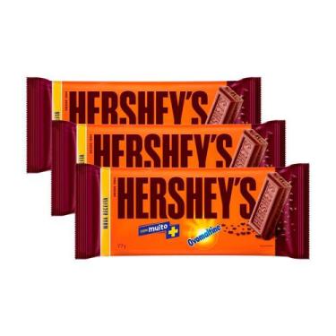Imagem de Kit 3 Chocolate Hershey's Ovomaltine 77g - Hersheys