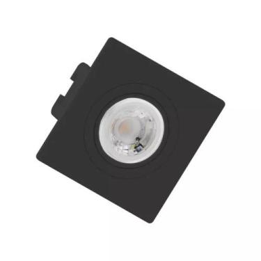 Imagem de Spot de Embutir Face Plana Para Mini Dicróica Preto - SAVE ENERGY