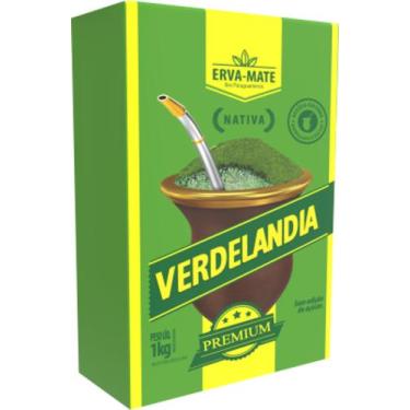 Imagem de ERVA MATE VERDELÂNDIA MOíDA GROSSA VÁCUO 1 KG
