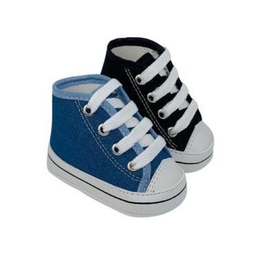 Imagem de Kit Com 2 Pares Sapatinho De Bebê Do 13 Ao 18 Direto Da Fabrica - Drin