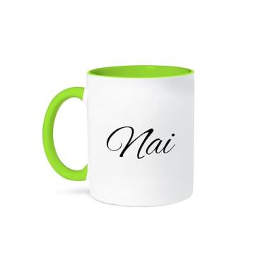 Imagem de 3dRose Caneca mug_193666_7 - Palavra Nai para mãe na mãe galega em diferentes idiomas Espanha, 325 ml, verde