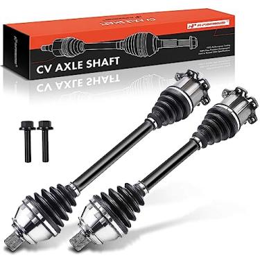 Imagem de A-Premium Par (2) Conjunto de eixo dianteiro CV compatível com Audi A6 Quattro 2005-2011, 3.0L 3.2L 4.2L, lado do motorista e do passageiro, substituição # 4F0407271J, 4F0407272J