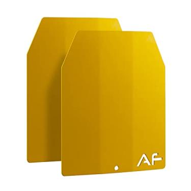 Imagem de AmStaff Fitness - Placas de Colete de Peso para Coletes Pesados Táticos - WODs, Treino, Treinamento de Força e Resistência - Design Ergonômico Curvo 3D - Disponível em 3,2 kg/5 kg/7,7 kg/12 kg