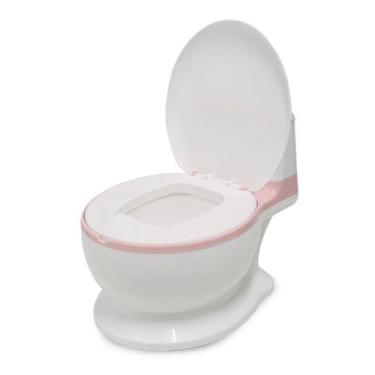 Imagem de Penico Privadinha Flush Musical Baby Style - Tapuzim, Rosa