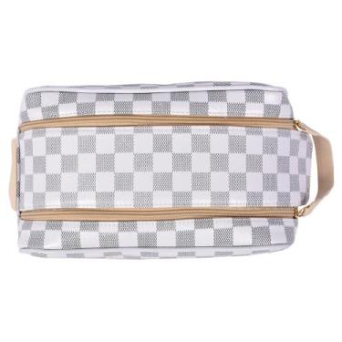 Imagem de Necessaire grande organizadora masculina estilo jogador - Aryel, Branc