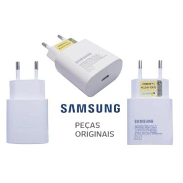 Imagem de Carregador Samsung Super Rápido 25W Branco Galaxy s21/S21 Ultra COD. G