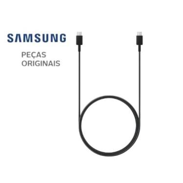 Imagem de Cabo Galaxy USB-C com saída padrão type-C Original Samsung Note A70 SM