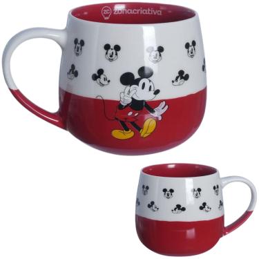 Imagem de Caneca Mickey Mouse Cerâmica 400ML + Caixa Presente Oficial Disney