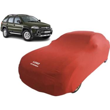 Imagem de Capa De Tecido Sob Medida Carro Fiat Palio Weekend - Mz, Vermelha