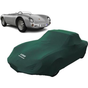 Imagem de Capa de Tecido Para Carro Porsche Spyder 550 - Mz, Verde