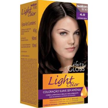 Imagem de Coloração Light Color Castanho Médio 4.0 Salon Line