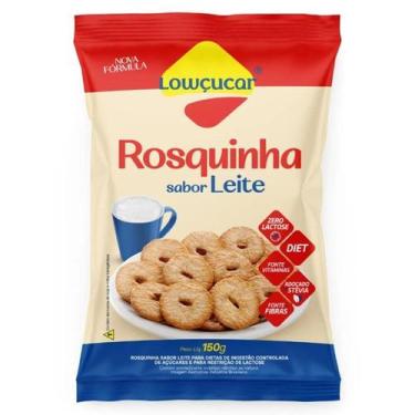 Imagem de Rosquinhas Zero Lactose, Zero Açúcar Leite Lowçucar 150g
