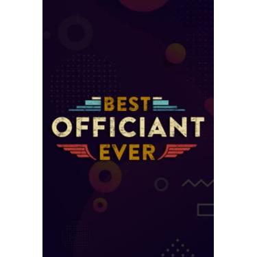 Imagem de Christmas Journal & Planner - Best Wedding Officiant Ever, Officiant Gift Good: Officiant, Lined writing notebook journal for christmas lists, planning, menus, gifts, and more,Daily