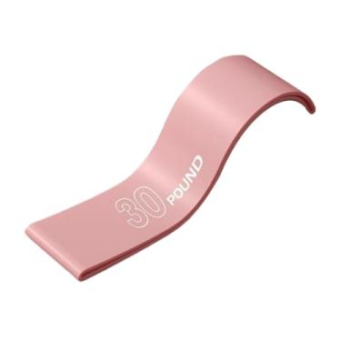 Imagem de menolana Faixa de resistência Faixa de treino Faixa de treinamento assistida Faixa elástica Faixa de ioga Faixa de exercício para pernas Futebol Powerlifting, Rosa