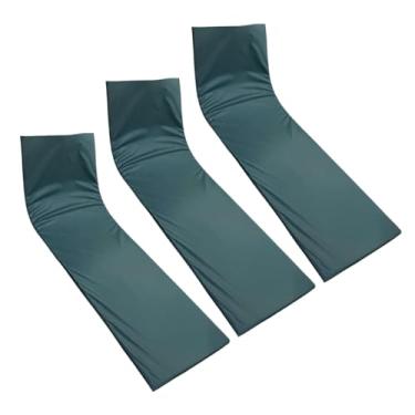 Imagem de Colchonete Almofadado Espreguiçadeira Piscina Verde Militar escuro Liso 3un