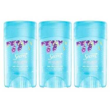Imagem de Desodorante em Gel Antitranspirante Secret PH Balanceado Lavanda 45g L
