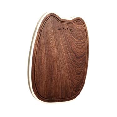 Imagem de IEUDNS Tábua de cozinha de madeira, utensílios de cozinha de cozinha de queijo, tábua de corte de paddle, tábua de pizza para frutas bife de queijo, L