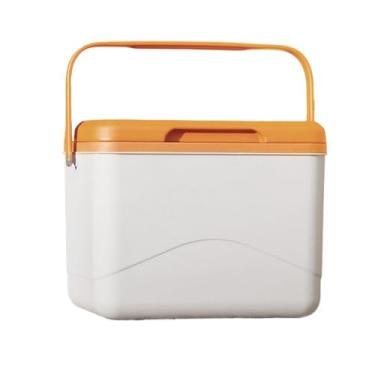Imagem de Sacos térmicos isolados para viagens, caixa de mantimento isolada - Recipientes térmicos de caixa de entrega à prova d'água com bolsa de | Caixa de almoço mais fria caixa transportadora 5l pacote piqu