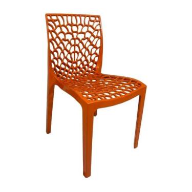 Imagem de Cadeira Gruvyer Terracota Sala de Jantar Cozinha Restaurante Cafeteria