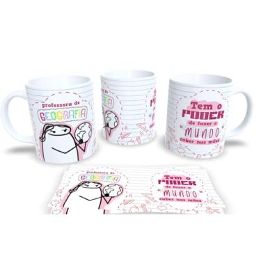 Imagem de Caneca de Porcelana Personalizada Com Frases Engraçadas e Deboche dia da Professora (Geografia)