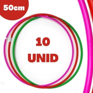 Imagem de Kit 10 Bamboles 50cm Grande Arco Infantil e Adulto Sortidos Colorido