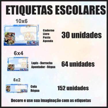 Imagem de Etiqueta Adesiva Escolar em Vinil Tema Personagem FREE FIRE - Dekal De