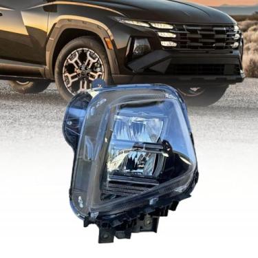 Imagem de XuanBird Conjunto de farol LED do lado direito do motorista 92102-CW650 adequado para Hyundai Tucson SE/SEL 2024 2025 2,5L