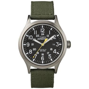 Imagem de Relógio Masculino Analógico Automático, Nylon, TIMEX T49961, Verde