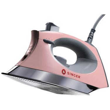 Imagem de Ferro de Passar a Vapor, com Desligamento Automático, 1700W, 110v, SINGER 220428112.04, Rosa
