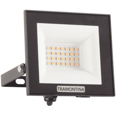 Imagem de Refletor Led Tramontina 2000 Lm 30 W 3000 K Luz Amarela Tramontina