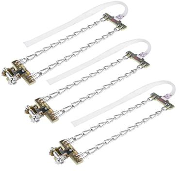 Imagem de Corrente de Pneus de Pneus de Neve de Lama Antiskídeo Cinto de Pneu de Segurança para Caminhão de Carro SUV 3pcs (L (60cm / 23,6in))