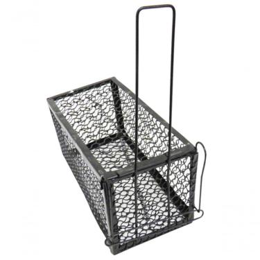 Imagem de Ratoeira Grande Em Metal Estilo Gaiola Armadilha Para Rato