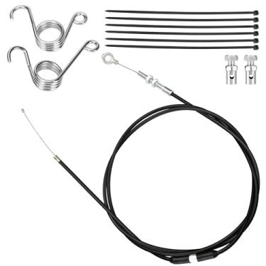 Imagem de YOXUFA Kit de cabo de acelerador Go Kart de 75 polegadas para VM22 VM24 Predator 212cc 196cc 6,5hp GX160 GX200 Motor Manco American Sportworks Go Cart Peças de reposição para cortador de grama com