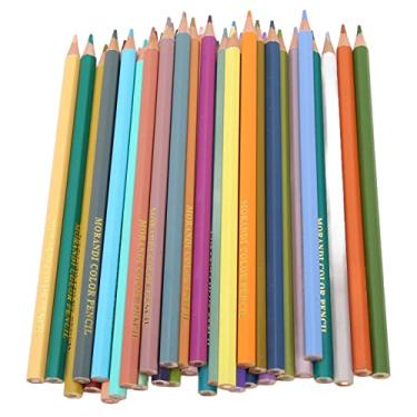 Imagem de Lápis de Desenho, Lápis de Cores Vibrantes e Brilhantes, Pré-afiados, Variados para a Família (36 cores)