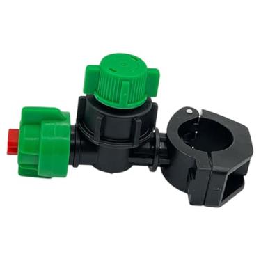 Imagem de Fenteer Tractores Pulverizador Bicos Anti-drip Sprap Head Fácil de instalar Atomização ajustável Cabeça de pulverizador agrícola para o quintal, 11.3cm