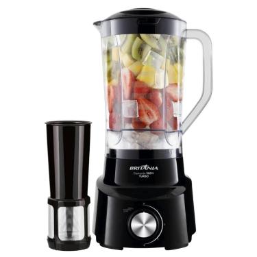 Imagem de Liquidificador Britânia Diamante com Filtro 4 Velocidades + Pulsar, 1050W, Preto