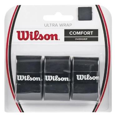 Imagem de Overgrip wilson ultra wrap preto 3 uni