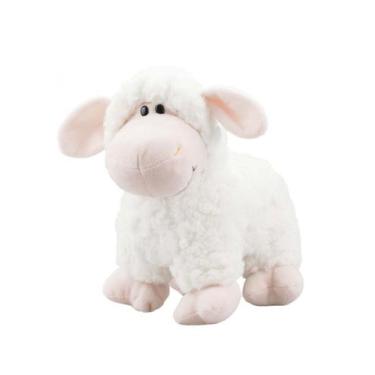 Imagem de Ovelha de Pelucia Branca Antialergico 20cm Fofy Toys