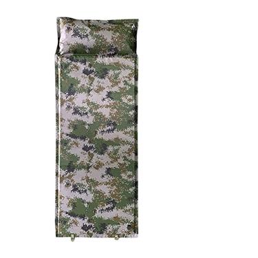 Imagem de Colchão de ar automático ultraleve dobrável para cama de acampamento tapete de piquenique almofada de dormir inflável (terra 190 cm)
