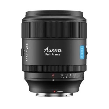 Imagem de SIRUI Lente de foco automático Aurora 85 mm F1.4 de quadro completo, lente teleobjetiva Prime para câmeras de montagem L, preta