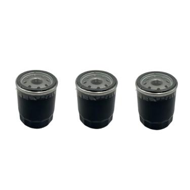 Imagem de 3 peças de filtro de óleo compatíveis com Hisun Sector UTV ATV 250 400 450 500 550 700 750 750 Crew Massimo Axis Colemen 503-01156 Challenger Replace 15200-003-0000 15200-F39-0000 0