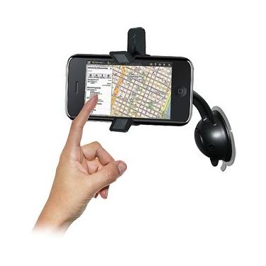 Imagem de Amzer AMZ93637 Sistema de montagem e capa para carro iPhone 3G/3GS - Embalagem de varejo - Preto